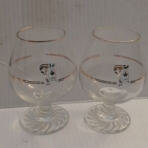 4/$80 Calgary Winter Olympic Glasses - Set Of 2 (1988)